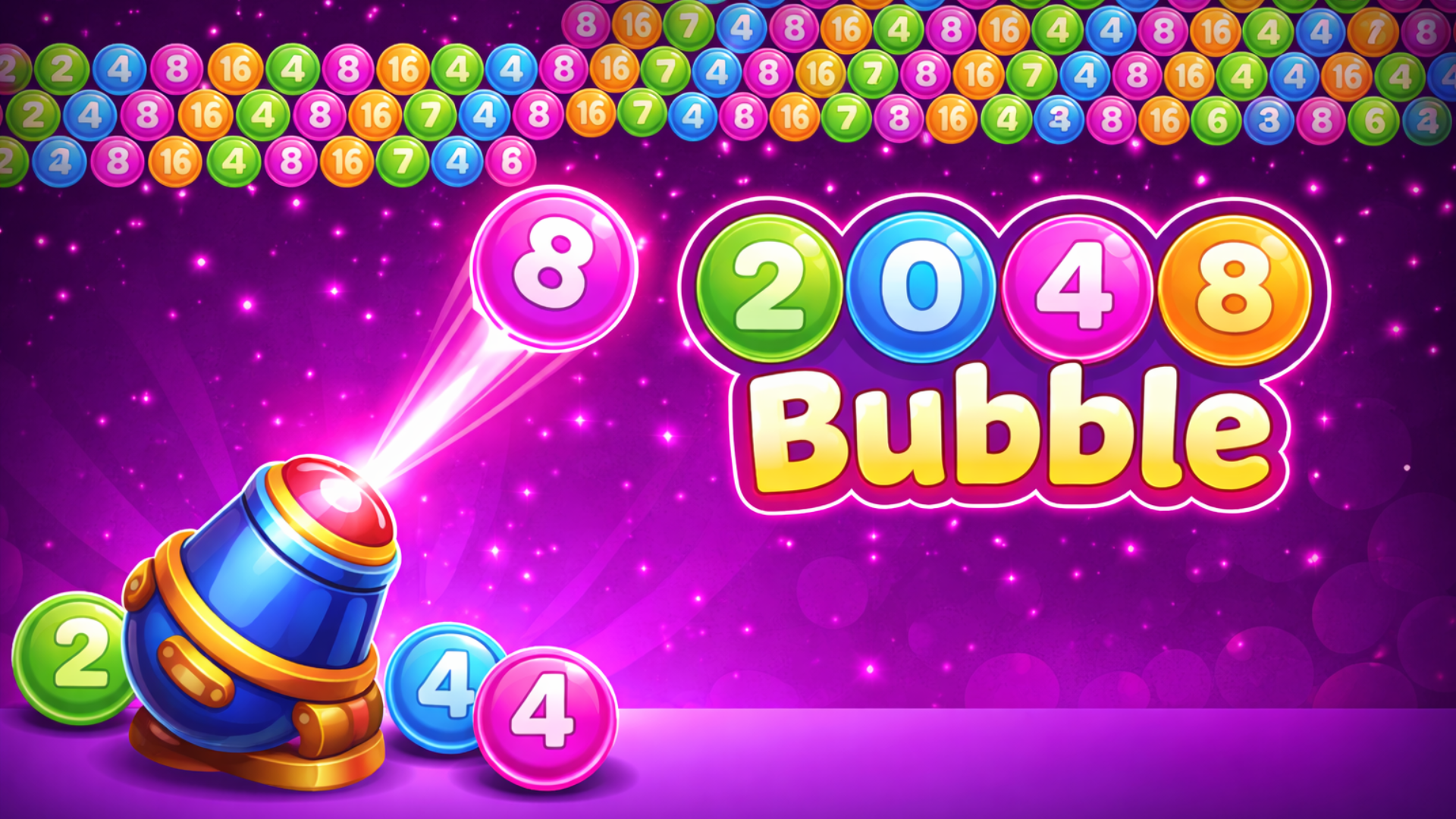 2048 Bubble Shooter